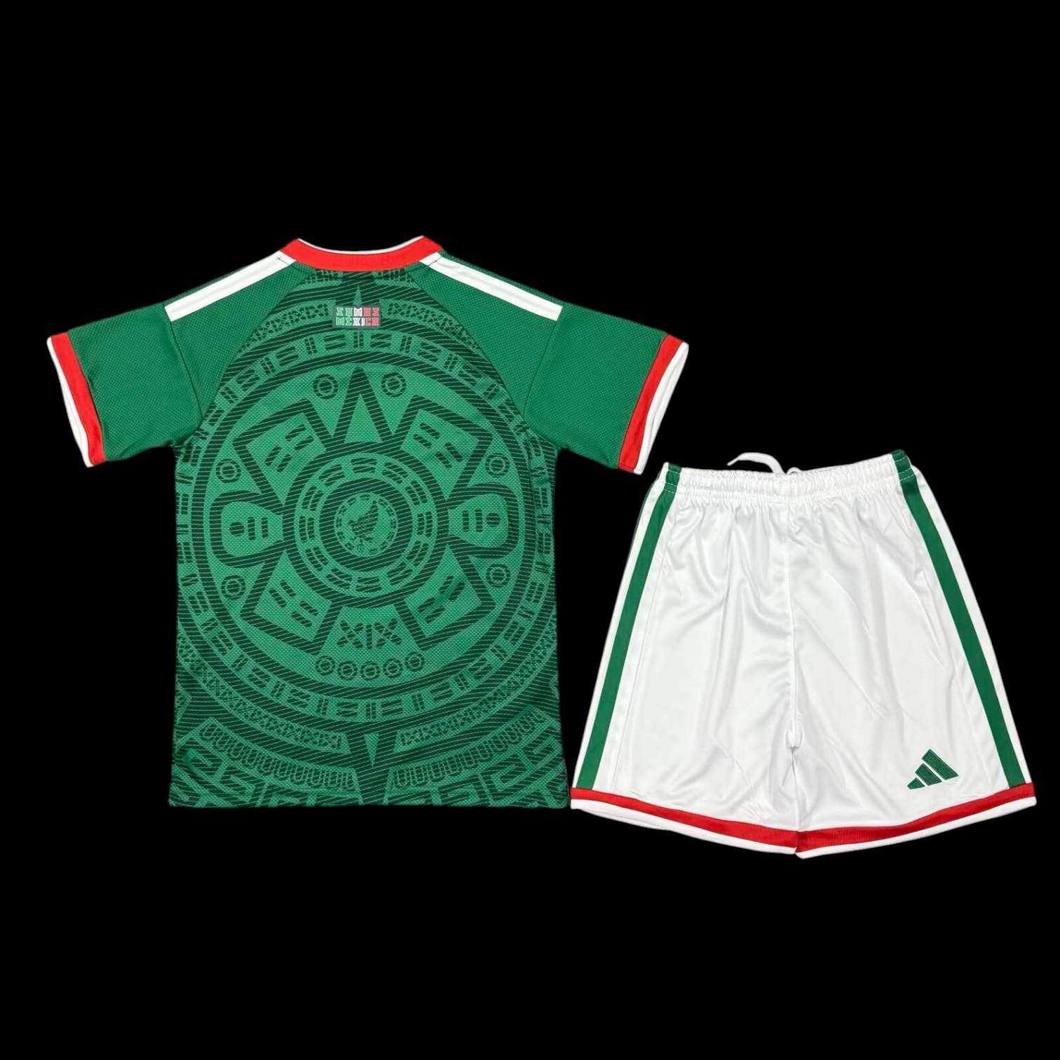 Vue arrière Mexique Maillot Domicile 2627 – Enfant